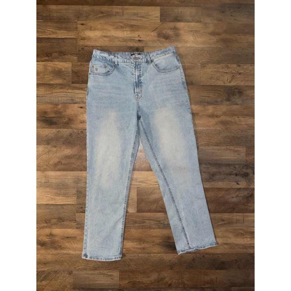 FRYE women’s high rise straight blue jeans - Picture 14 of 16